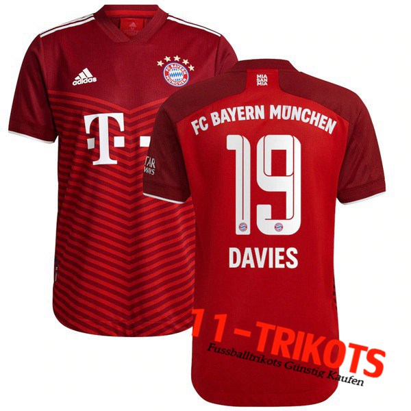 Bayern München (Davies 19) Heimtrikot 2021/2022