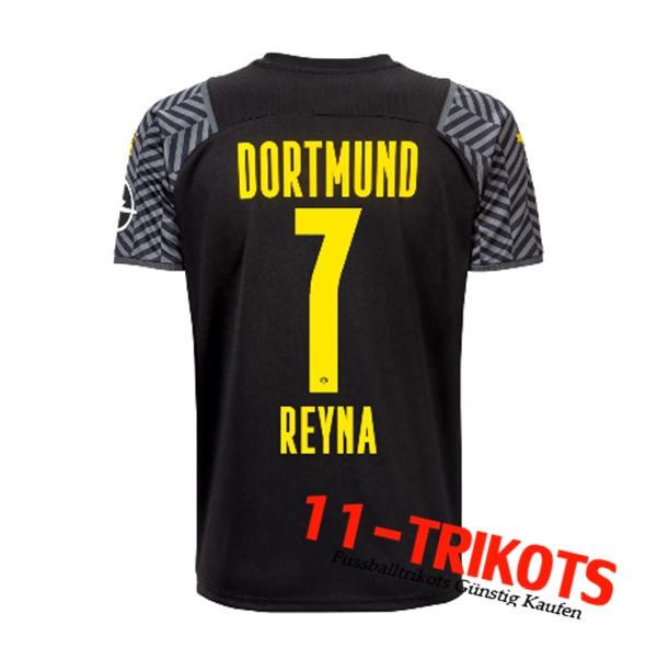 Dortmund BVB (Reyna 7) Auswärtstrikot 2021/2022
