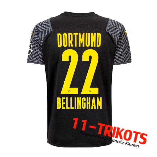 Dortmund BVB (Bellingham 22) Auswärtstrikot 2021/2022