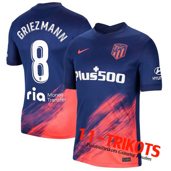 Atletico Madrid (Griezmann 8) Third Trikot 2021/2022