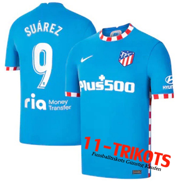 Atletico Madrid (Suarez 9) Auswärtstrikot 2021/2022