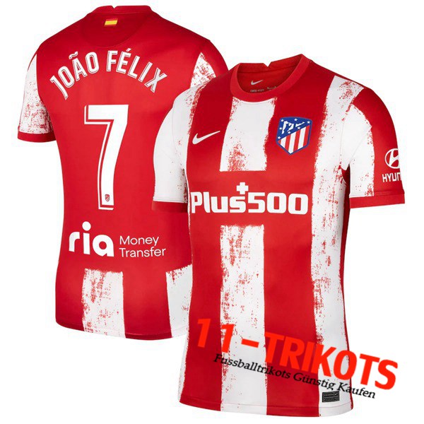 Atletico Madrid (Joao Felix 7) Heimtrikot 2021/2022