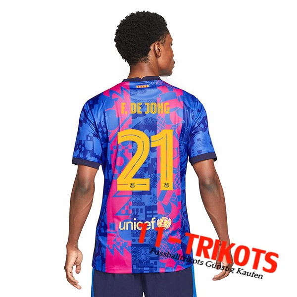 FC Barcelona (Frenkie de Jong 21) Third Trikot 2021/2022