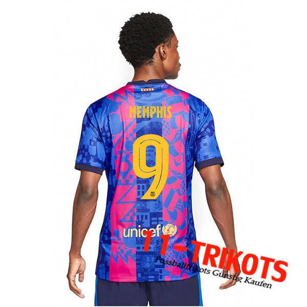 FC Barcelona (Memphis 9) Third Trikot 2021/2022