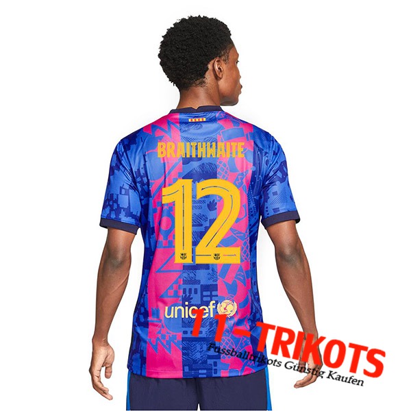 FC Barcelona (Martin Brathwaie 12) Third Trikot 2021/2022