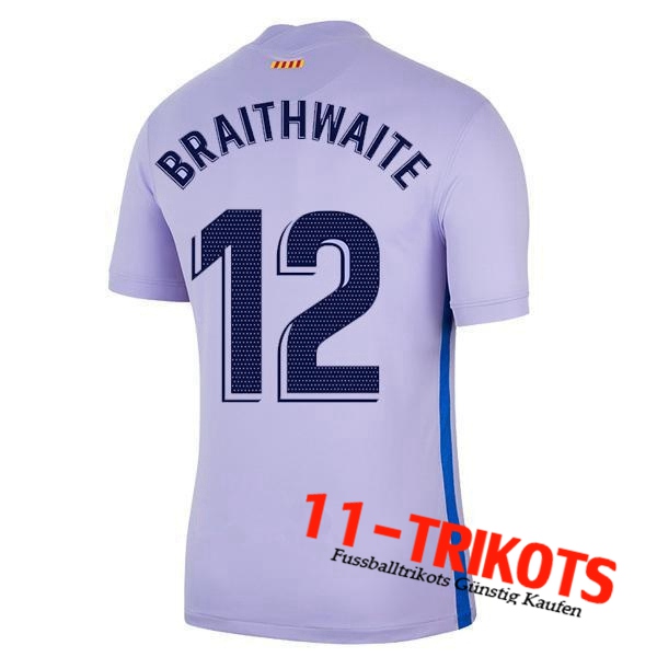 FC Barcelona (Martin Brathwaie 12) Auswärtstrikot 2021/2022