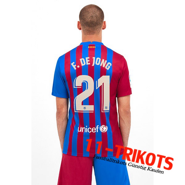 FC Barcelona (Frenkie de Jong 21) Heimtrikot 2021/2022