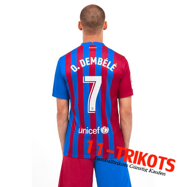 FC Barcelona (O.Dembele 7) Heimtrikot 2021/2022