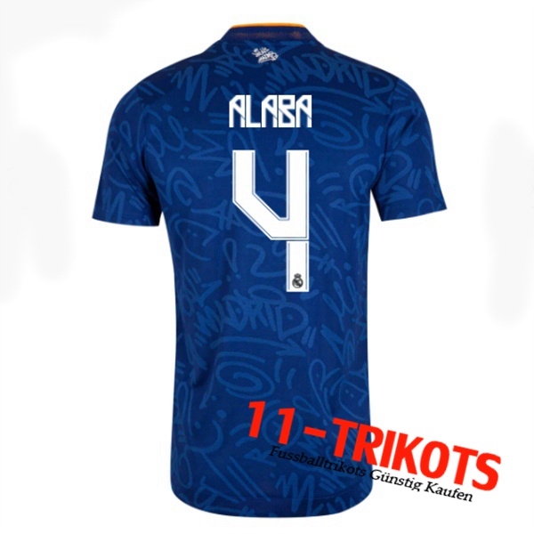 Real Madrid (Alaba 4) Auswärtstrikot 2021/2022