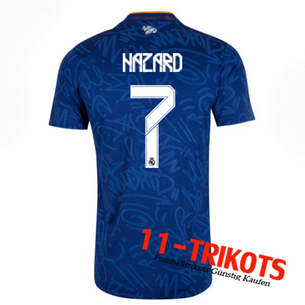 Real Madrid (Hazard 7) Auswärtstrikot 2021/2022