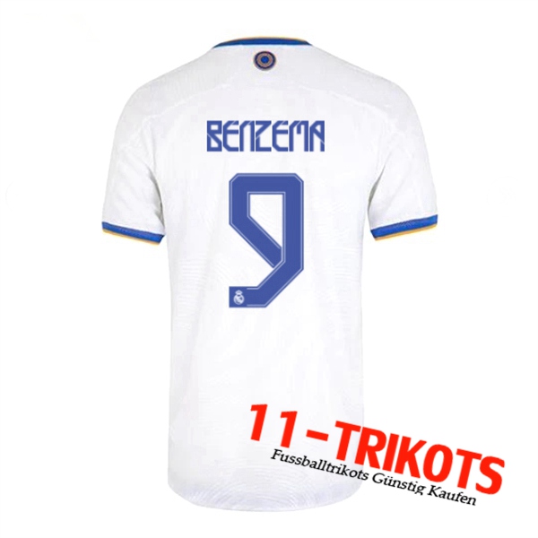 Real Madrid (Benzema 9) Heimtrikot 2021/2022