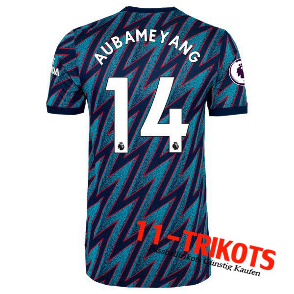 FC Arsenal (Pierre-Emerick Aubameyang 14) Third Trikot 2021/2022