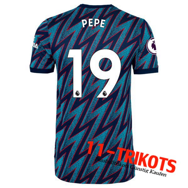FC Arsenal (Nicolas Pepe 19) Third Trikot 2021/2022