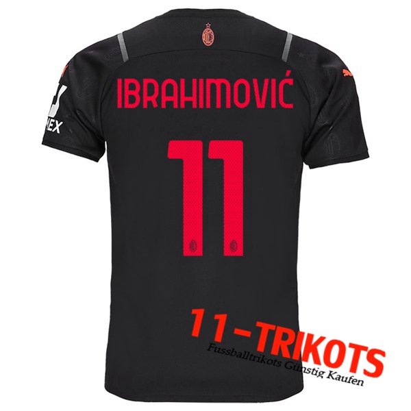 AC Milan (IBRAHIMOVIC 11) Third Trikot 2021/2022