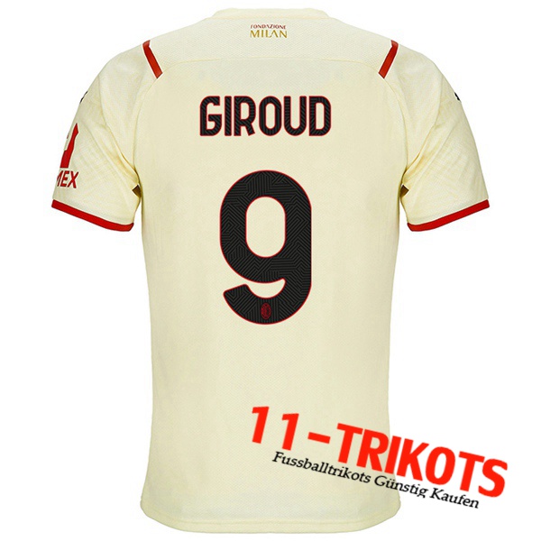 AC Milan (GIROUD 9) Auswärtstrikot 2021/2022