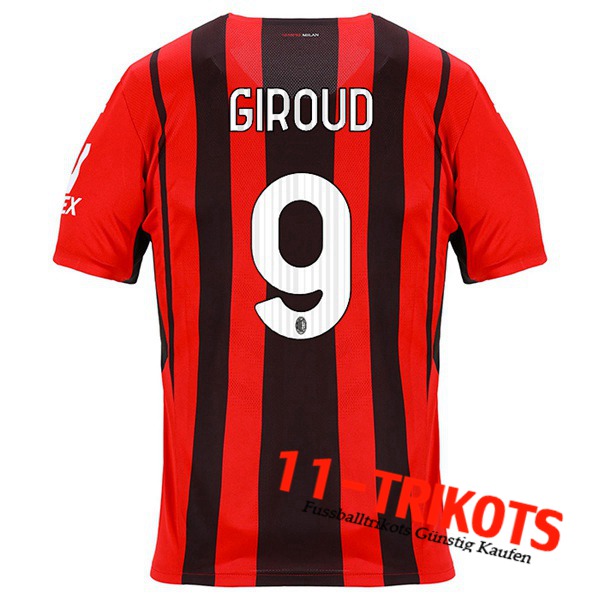 AC Milan (GIROUD 9) Heimtrikot 2021/2022