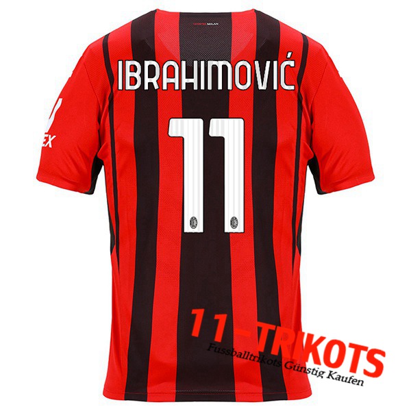 AC Milan (IBRAHIMOVIC 11) Heimtrikot 2021/2022