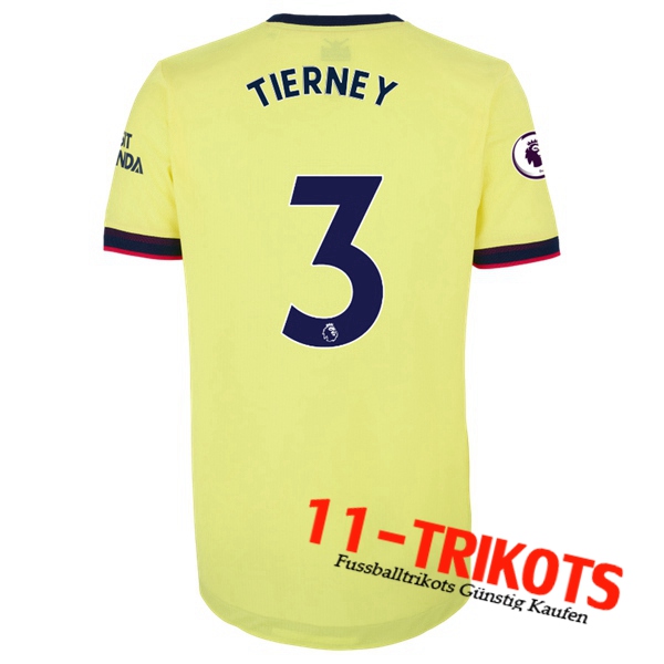 FC Arsenal (Kieran Tierney 3) Auswärtstrikot 2021/2022
