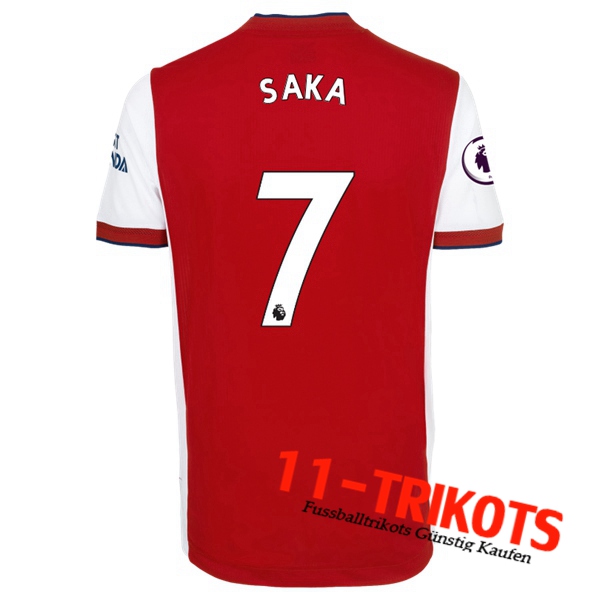 FC Arsenal (Bukayo Saka 7) Heimtrikot 2021/2022