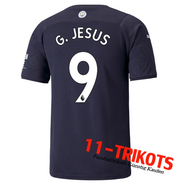Manchester City (G.JESUS 9) Third Trikot 2021/2022