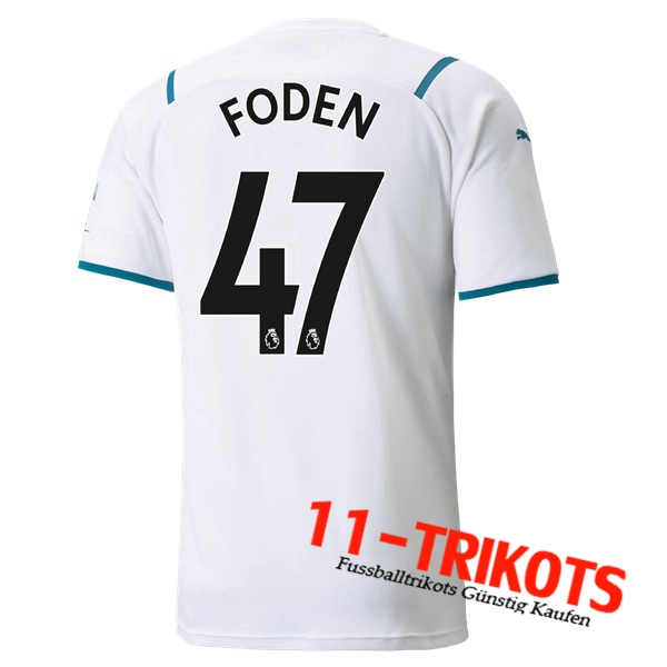 Manchester City (FODEN 47) Auswärtstrikot 2021/2022