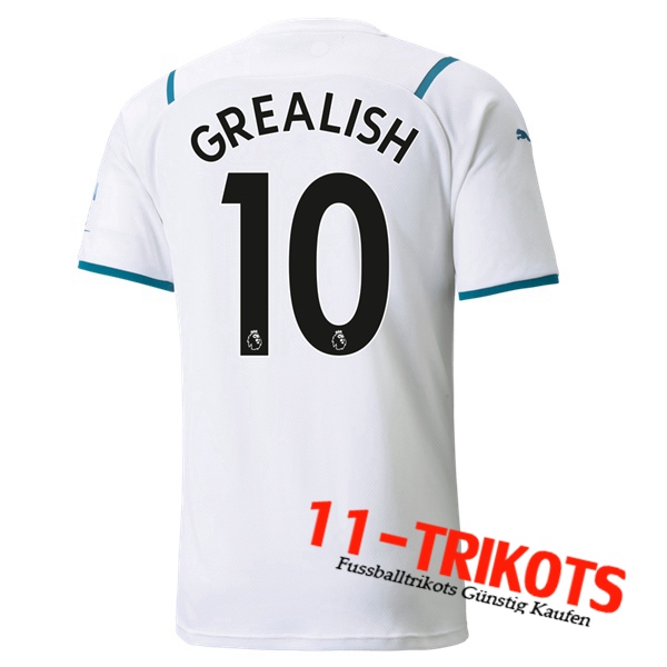 Manchester City (GREALISH 10) Auswärtstrikot 2021/2022