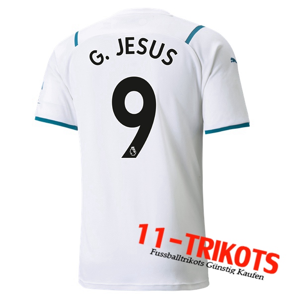 Manchester City (G.JESUS 9) Auswärtstrikot 2021/2022