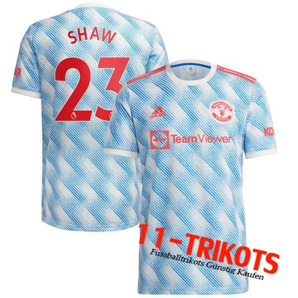 Manchester United (Shaw 23) Auswärtstrikot 2021/2022