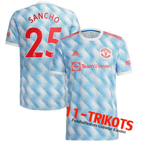 Manchester United (Sancho 25) Auswärtstrikot 2021/2022