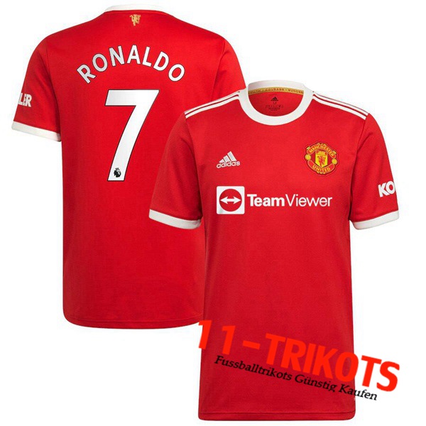 Manchester United (Ronaldo 7) Heimtrikot 2021/2022