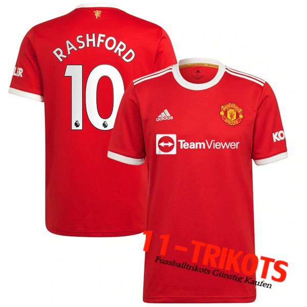 Manchester United (Rashford 10) Heimtrikot 2021/2022