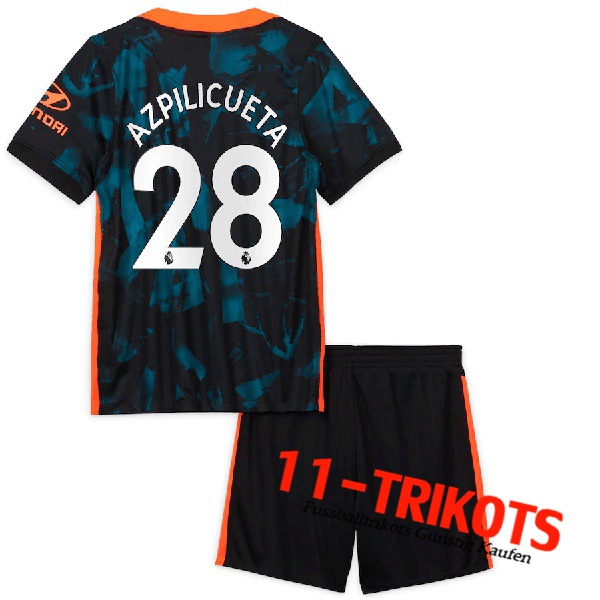 FC Chelsea (Azpilicueta 28) Kinder Third Trikot 2021/2022