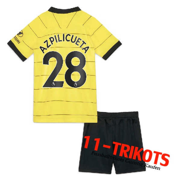FC Chelsea (Azpilicueta 28) Kinder Auswärtstrikot 2021/2022