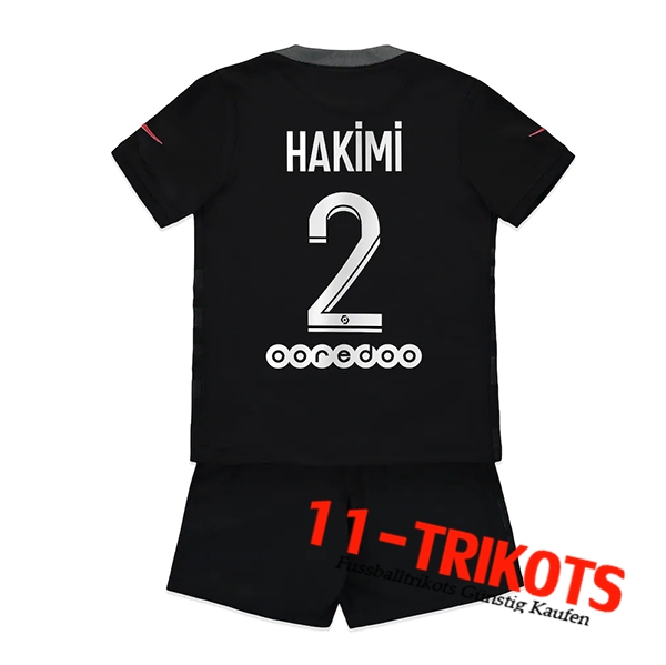 Jordan PSG (Hakimi 2) Kinder Third Trikot 2021/2022