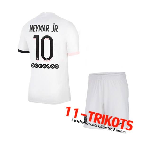Jordan PSG (Neymar Jr 10) Kinder Auswärtstrikot 2021/2022