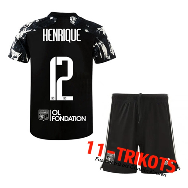 Lyon (CARPENTER 12) Kinder Third Trikot 2021/2022