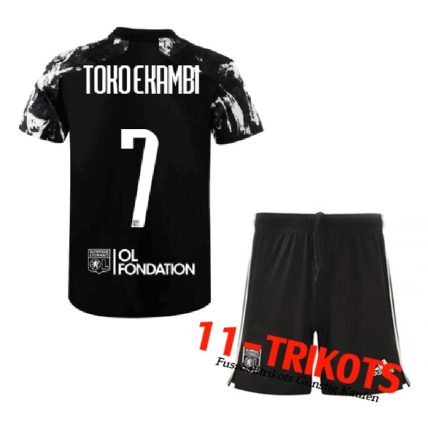 Lyon (TOKO EKAMBI 7) Kinder Third Trikot 2021/2022