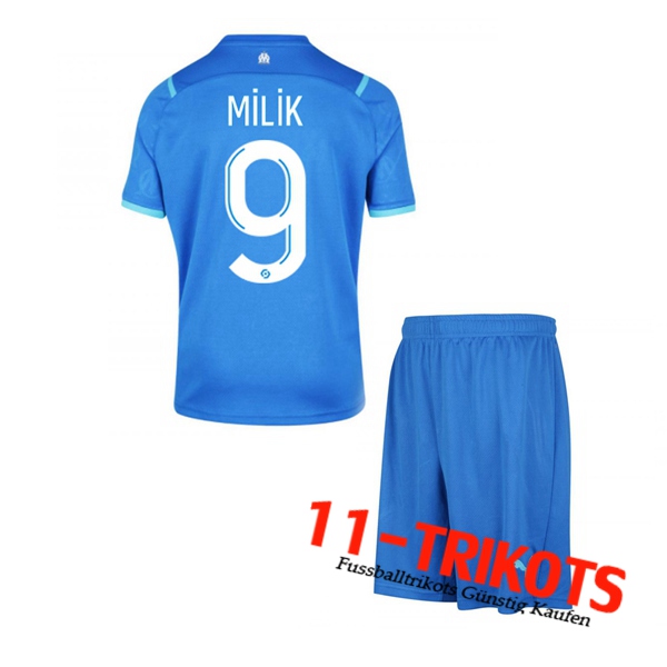 Marseille OM (MILIK 9) Kinder Heimtrikot 2021/2022