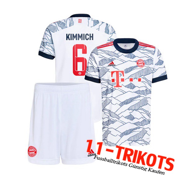 Bayern München (Kimmich 6) Kinder Third Trikot 2021/2022