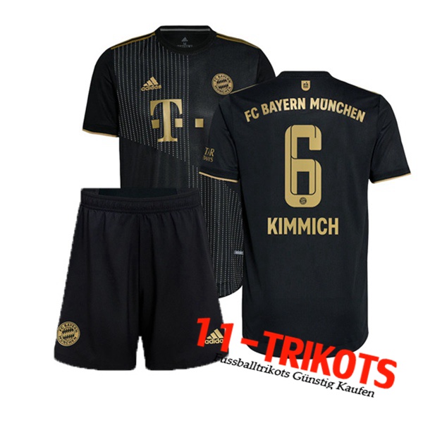 Bayern München (Kimmich 6) Kinder Auswärtstrikot 2021/2022