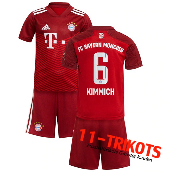 Bayern München (Kimmich 6) Kinder Heimtrikot 2021/2022