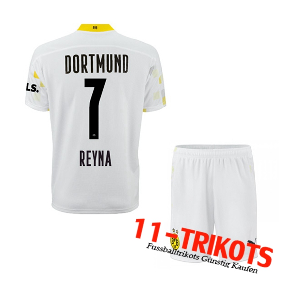 Dortmund BVB (Reyna 7) Kinder Third Trikot 2021/2022