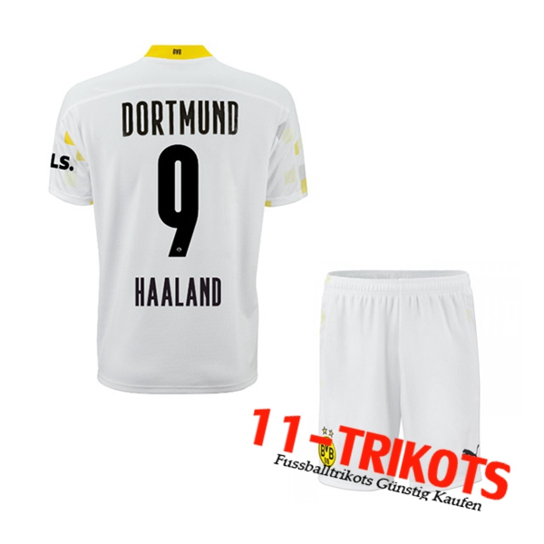 Dortmund BVB (Haaland 9) Kinder Third Trikot 2021/2022
