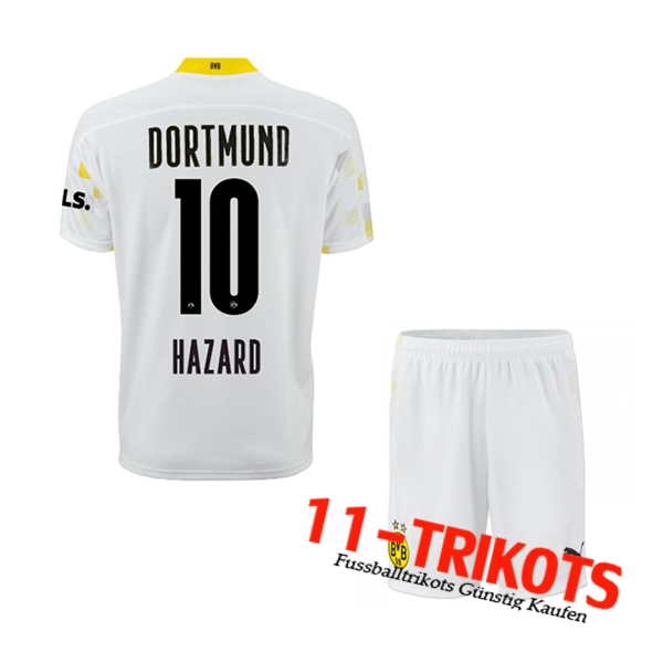 Dortmund BVB (Hazard 10) Kinder Third Trikot 2021/2022