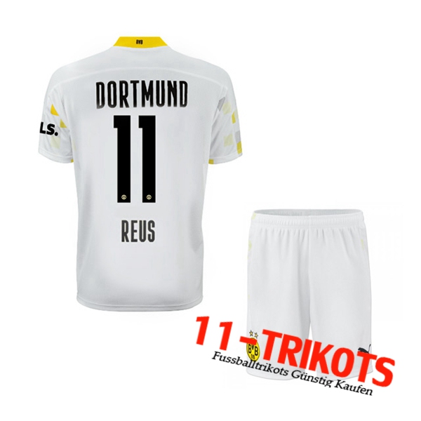 Dortmund BVB (Reus 11) Kinder Third Trikot 2021/2022