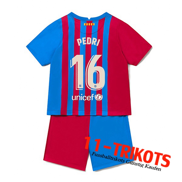 FC Barcelona (Pedri 16) Kinder Heimtrikot 2021/2022