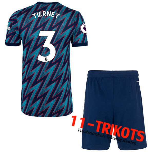 FC Arsenal (Kieran Tierney 3) Kinder Third Trikot 2021/2022