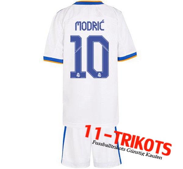 Real Madrid (Modric 10) Kinder Heimtrikot 2021/2022