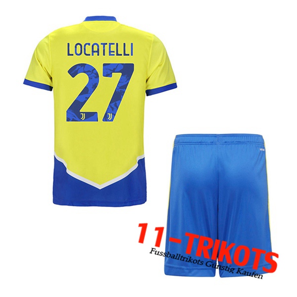 Juventus (LOCATELLI 27) Kinder Third Trikot 2021/2022