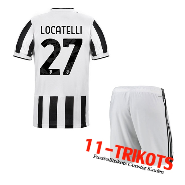 Juventus (LOCATELLI 27) Kinder Heimtrikot 2021/2022
